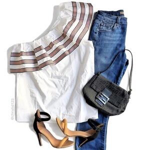 Parker Maple One Shoulder Top